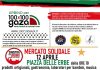 Sabato 12 aprile (questa mattina) a piazza delle Erbe (Urbino) dalle 10 il mercato solidale 100x100Gaza