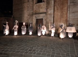 Cantiano, la Turba nel Venerdì santo del 1925