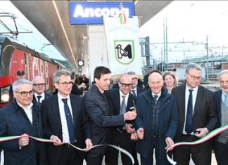 Arrivato ad Ancona il primo treno Railjet da Monaco: un ponte ferroviario tra la Germania e le Marche
