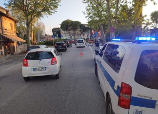 Fano, ciclista minorenne coinvolto nell’incidente alla rotatoria della Liscia