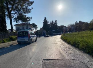 Grave a Colli al Metauro centauro 23enne finito contro un bus