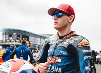Il fanese Gaggi di scena a Misano nel quarto di otto appuntamenti della categoria Supersport 300