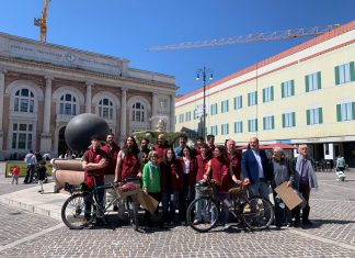 Studenti in bici sulla Linea Gotica per riscoprire le radici della Costituzione