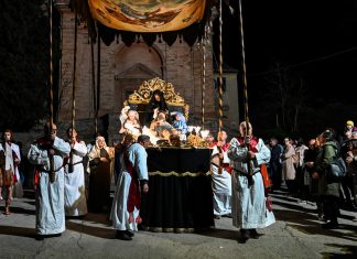 Venerdì Santo a Saltara, Processione del Cristo Morto e scene viventi della “Via Dolorosa”