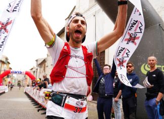 Il fermignanese Marco Mignano della Never Stop Run vince e segna il record del percorso sulla gara regina della Monte Catria Extreme Trail