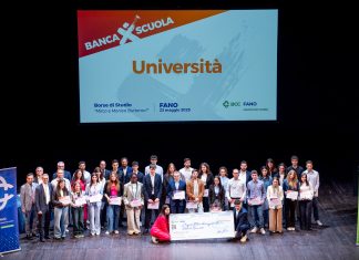 Borse di studio BCC Fano: 225 talenti sul palco del teatro