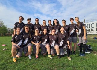 UItimate Frisbee Fano in campo a San Biagio (Padova)