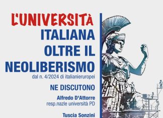 Con Urbino Rinasce si parla di università: sempre meno risorse a favorire l’invasione del privato in un servizio pubblico