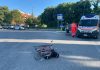 Fano, scontro in rotatoria: ferito ciclista di 79 anni