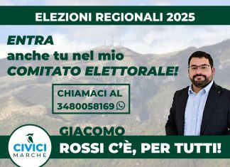 Giacomo Rossi parte con il suo Comitato Elettorale. “Rossi c’è, per tutti” lo slogan