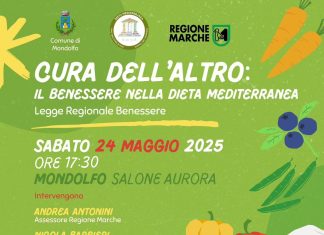 Mondolfo ospita il convegno “Cura dell’altro: il benessere nella Dieta Mediterranea”