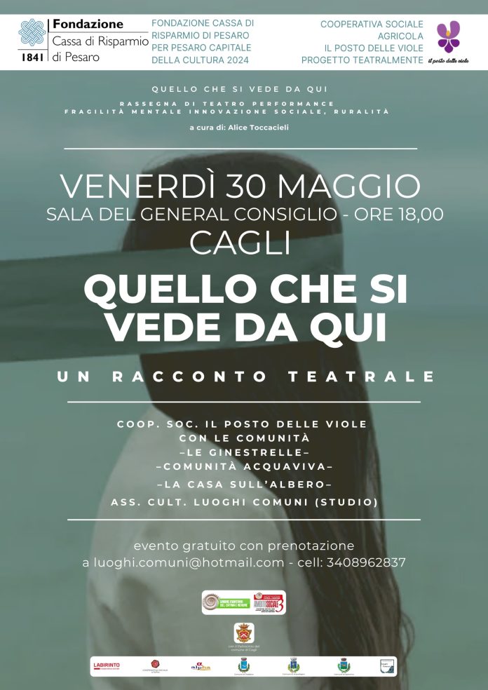 quello che si vede da qui racconto