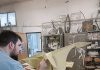 Urbino, una maquette per “Dinamismo di un cavallo in corsa + case”