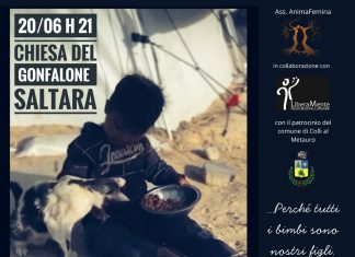 A Saltara “Ninna nanna per i bimbi di Gaza” (20 giugno)