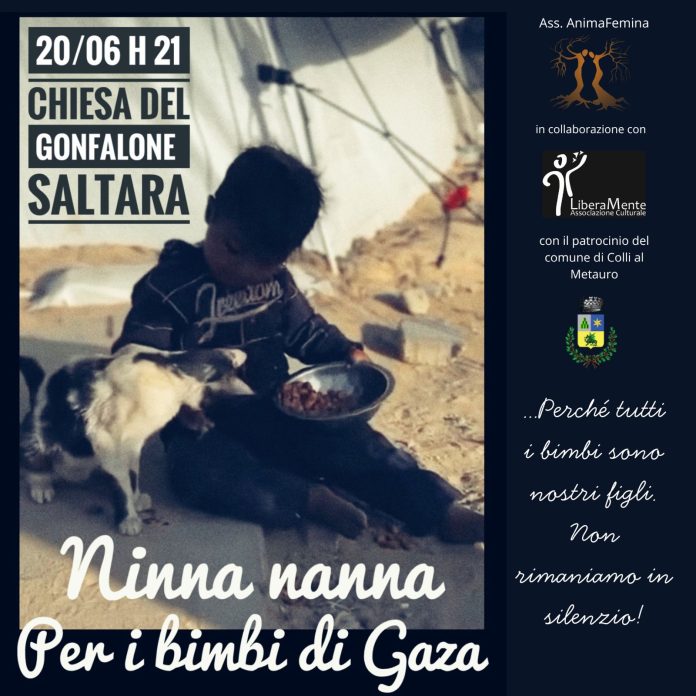 2025.6.20_Ninna nanna per i bimbi di Gaza