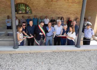 San Lorenzo in Campo, inaugurati i lavori di restauro e risanamento conservativo dello storico lavatoio comunale di via San Francesco