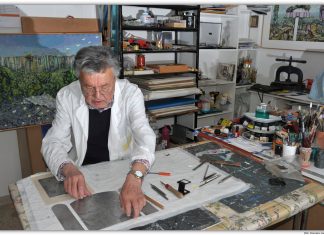 I disegni del maestro urbinate Carlo Iacomucci: le fasi preparatorie che daranno vita a una preziosa incisione