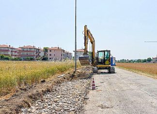 Mondolfo, avviati i lavori di riqualificazione di via Gagarin nel quartiere di Piano Marina