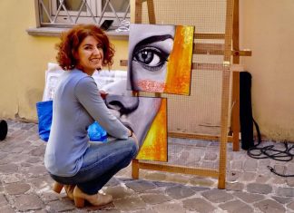 L’artista fanese Valeria Guerra si racconta: “Sedotta dal linguaggio dei colori”