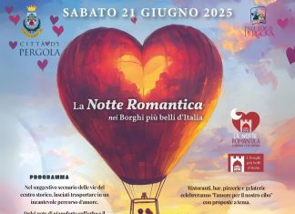 A Pergola la Notte Romantica nei Borghi più belli d’Italia