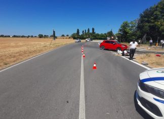 Fano: schianto sulla Provinciale 42, centauro ad Ancona in eliambulanza