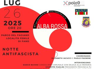 Fano, Notte antifascista rinviata a causa delle previsioni meteo