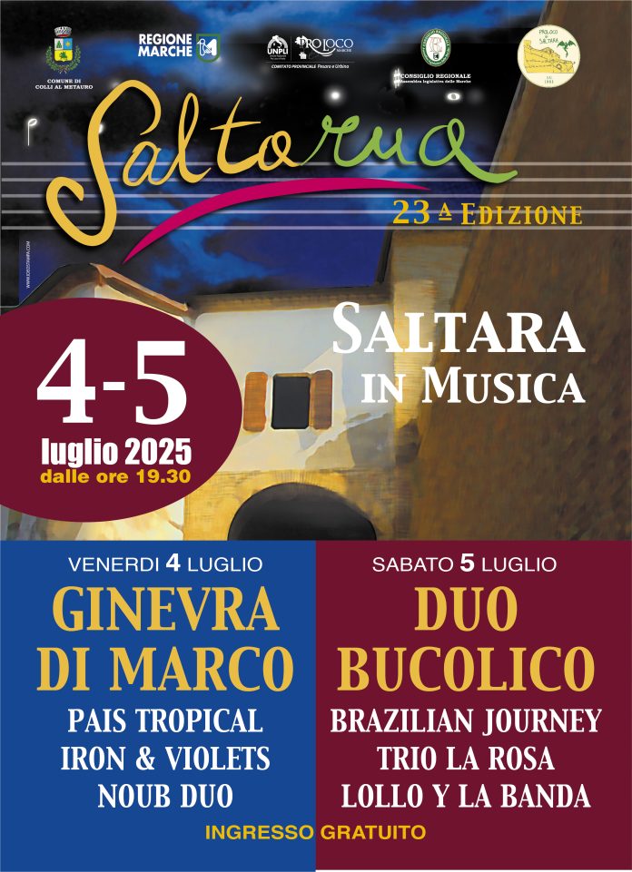 SaltaRua 2025 volantino