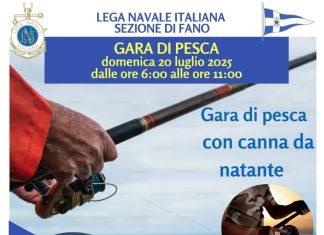 A Fano domenica gara di pesca con canna da natante
