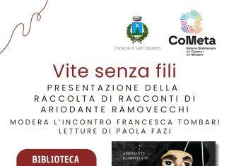 Vite senza fili, la nuova raccolta di racconti di Ariodante Ramovecchi alla Biblioteca di San Costanzo