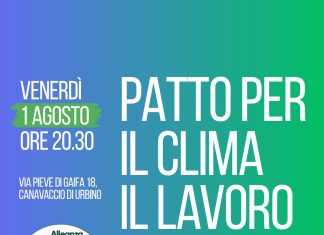 Gianluca Carrabs presenta la sua candidatura e il “Patto per il Clima, il Lavoro e la Salute” venerdì 1° agosto a Canavaccio