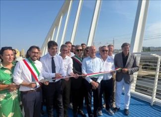 Inaugurato il ponte ciclopedonale sul fiume Cesano: nuovo collegamento tra Senigallia e Marotta-Mondolfo