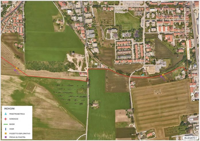 Capolinea della ciclovia