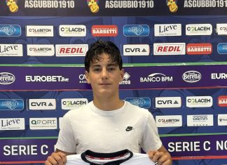 Da Acqualagna alla Serie C con il Gubbio, l’incredibile storia di Filippo Amantini