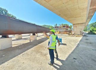 Avanzano i lavori sulla Flaminia ad Acqualagna. Baldelli: “In 5 anni investimenti per 2 milioni al km sulla direttrice strategica Fano-Gubbio, come mai prima”