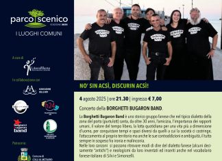 La Borghetti Bugaron Band chiude stasera il festival ParcoScenico a Villanova