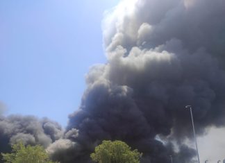Fano, sull’incendio carbon line
