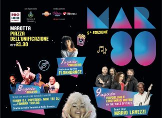 Torna “Mar80 Festival” a Marotta dal 7 al 12 agosto e 28 agosto
