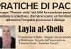 “Pratiche di Pace” con Layla al-Sheik a San Michele al Fiume