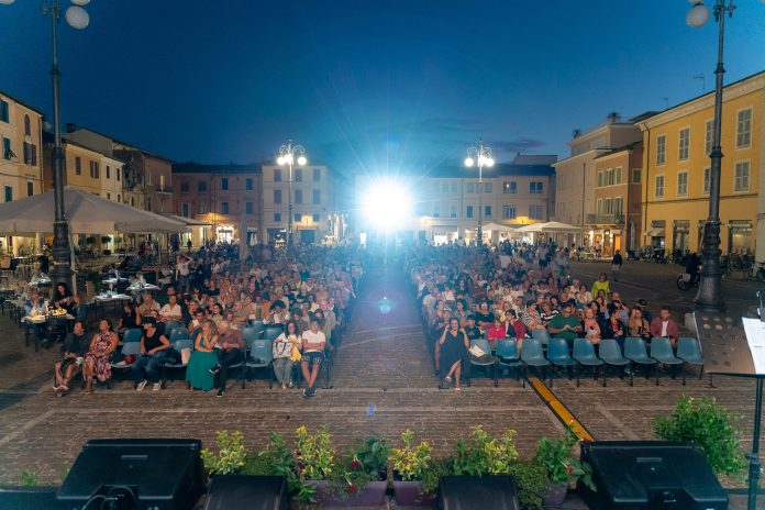 Piazza XX Settembre ieri 4 agosto