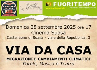 Spettacolo teatrale “Via da casa” al Cinema Suasa