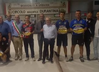 Bocce, a Urbania il Trofeo Medici Autotrasporti-Osteria Doddo-Blueline. I risultati
