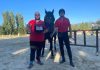 La prima volta di un cavallo razza Catria a un campionato europeo. Bronte vola in Francia