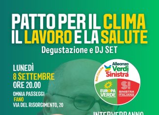Fano, Marco Boato ai Passeggi: clima, lavoro e salute