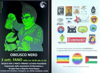 Fano, musica da vivo per il parco urbano e per Emergency a Gaza