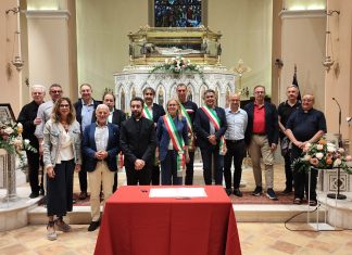 Cammino di Sant’Ubaldo, siglato il protocollo d’intesa. A Gubbio presenti anche molte realtà del Pesarese