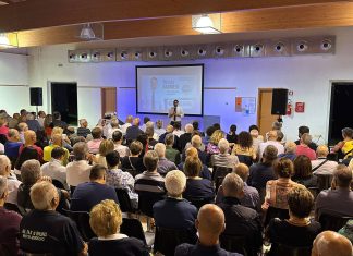 Sala gremita e piena di entusiasmo per Barbieri: “Un passo avanti che conto di fare insieme”