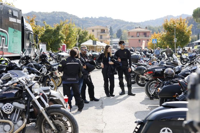 Motociclisti a Sant'Angelo
