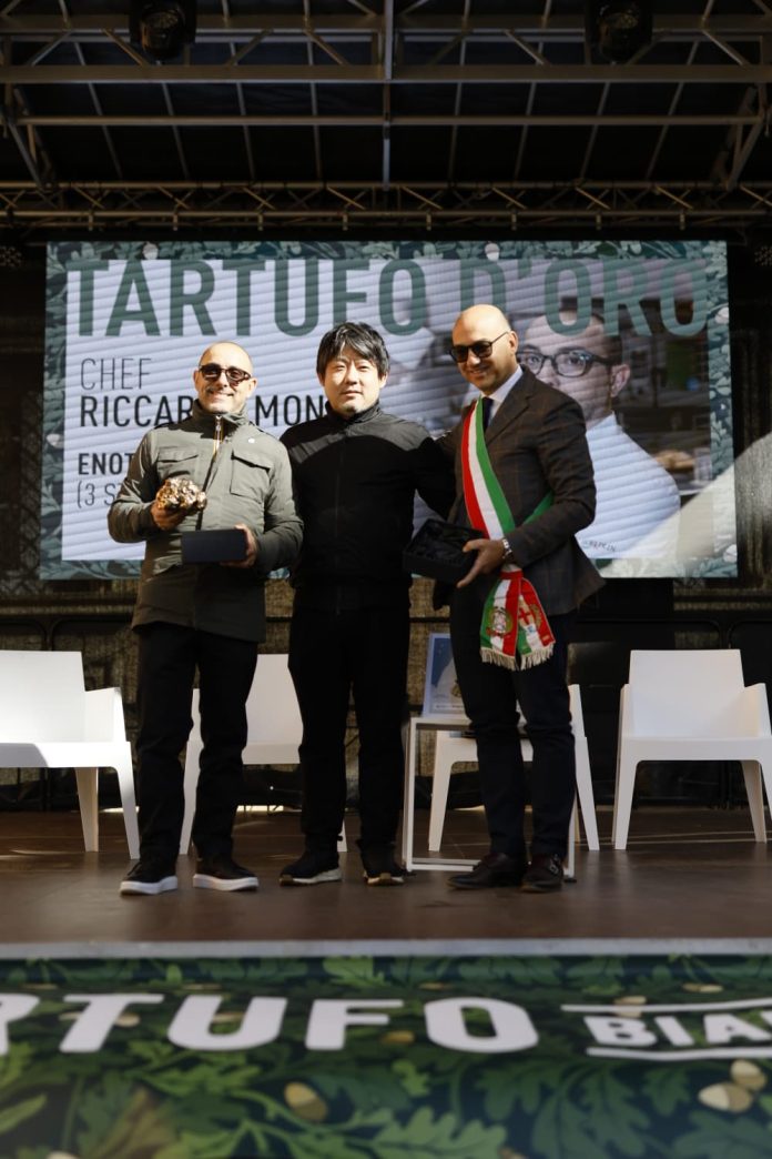 Tartufo d'Oro a RIccardo Monco