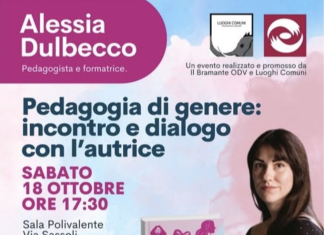 “Si è sempre fatto così! Spunti per una pedagogia di genere”. A Fermignano la presentazione del libro di Alessia Dulbecco