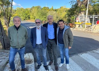Ponte degli Alberi, inaugurato l’intervento di straordinaria manutenzione e messa in sicurezza sulla Flaminia